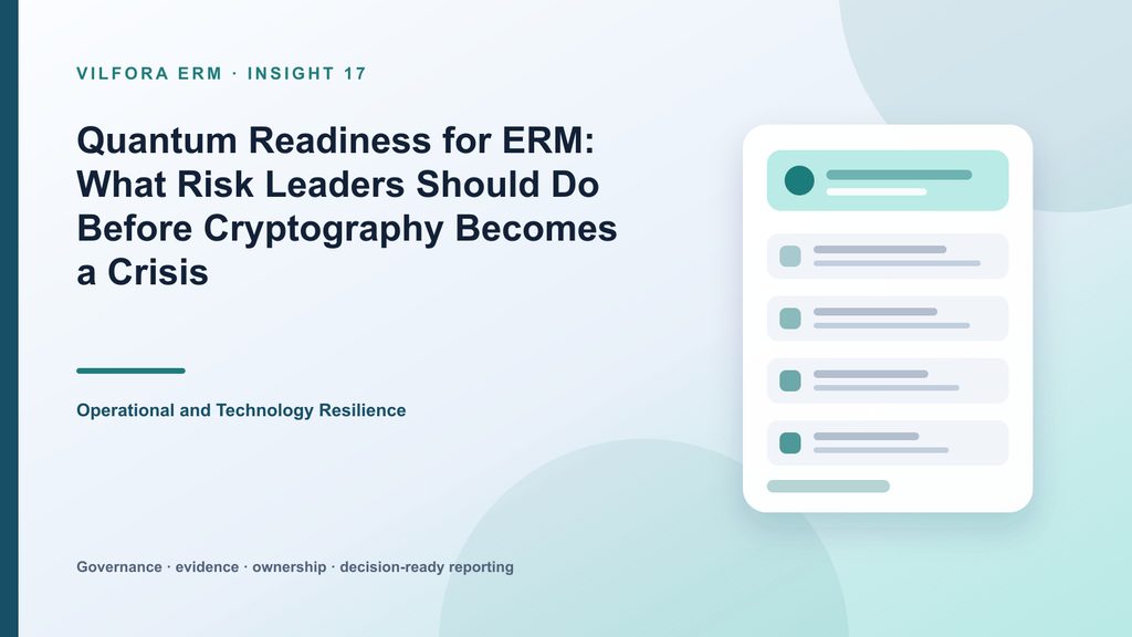 Quantum readiness roadmap showing cryptographic inventory, data longevity, suppliers, migration waves and testing